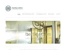 Tablet Screenshot of bartleylaw.com